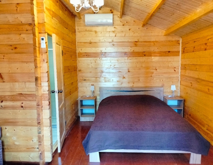 2-местное деревянный домик - Пансионат «Солнечный Летний» Холодная речка