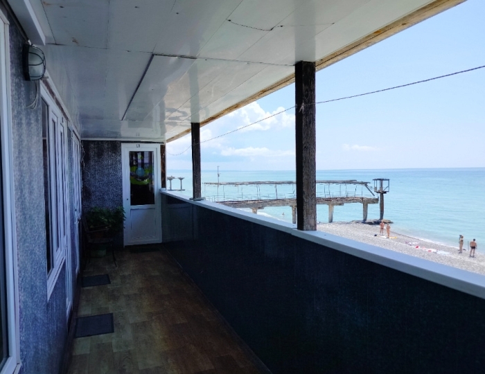 3-мест. студио на пляже - Пансионат «Солнечный Летний» Холодная речка