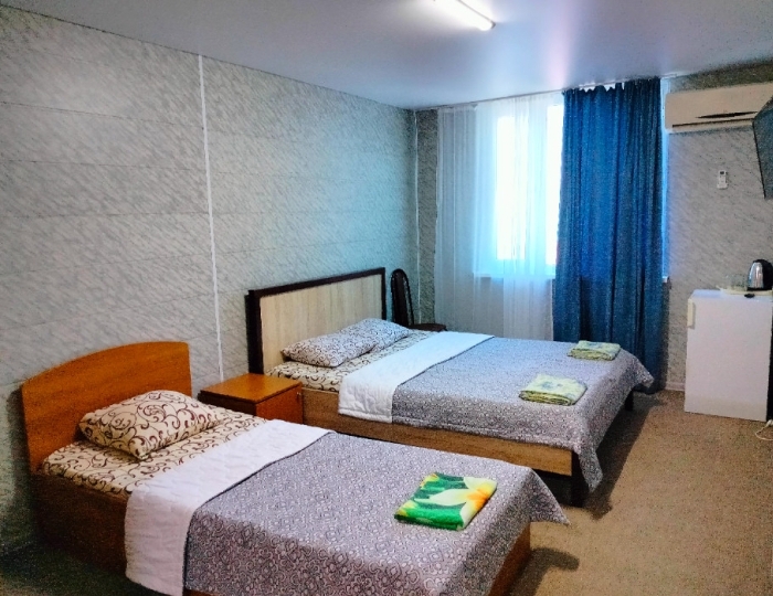 3-мест. номер в корпусе на пляже - Пансионат «Солнечный Летний» Холодная речка