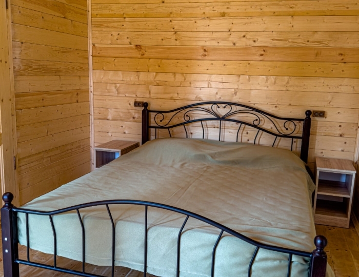 4-мест. деревянный домик - Пансионат «Солнечный Летний» Холодная речка