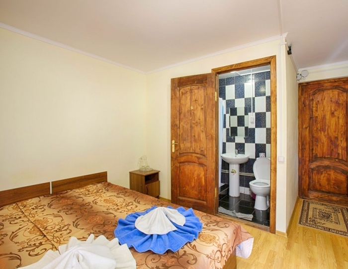 1-мест. (разм. в 2-мест.) номер в коттедже на территории - Пансионат «Солнечный Летний» Холодная речка